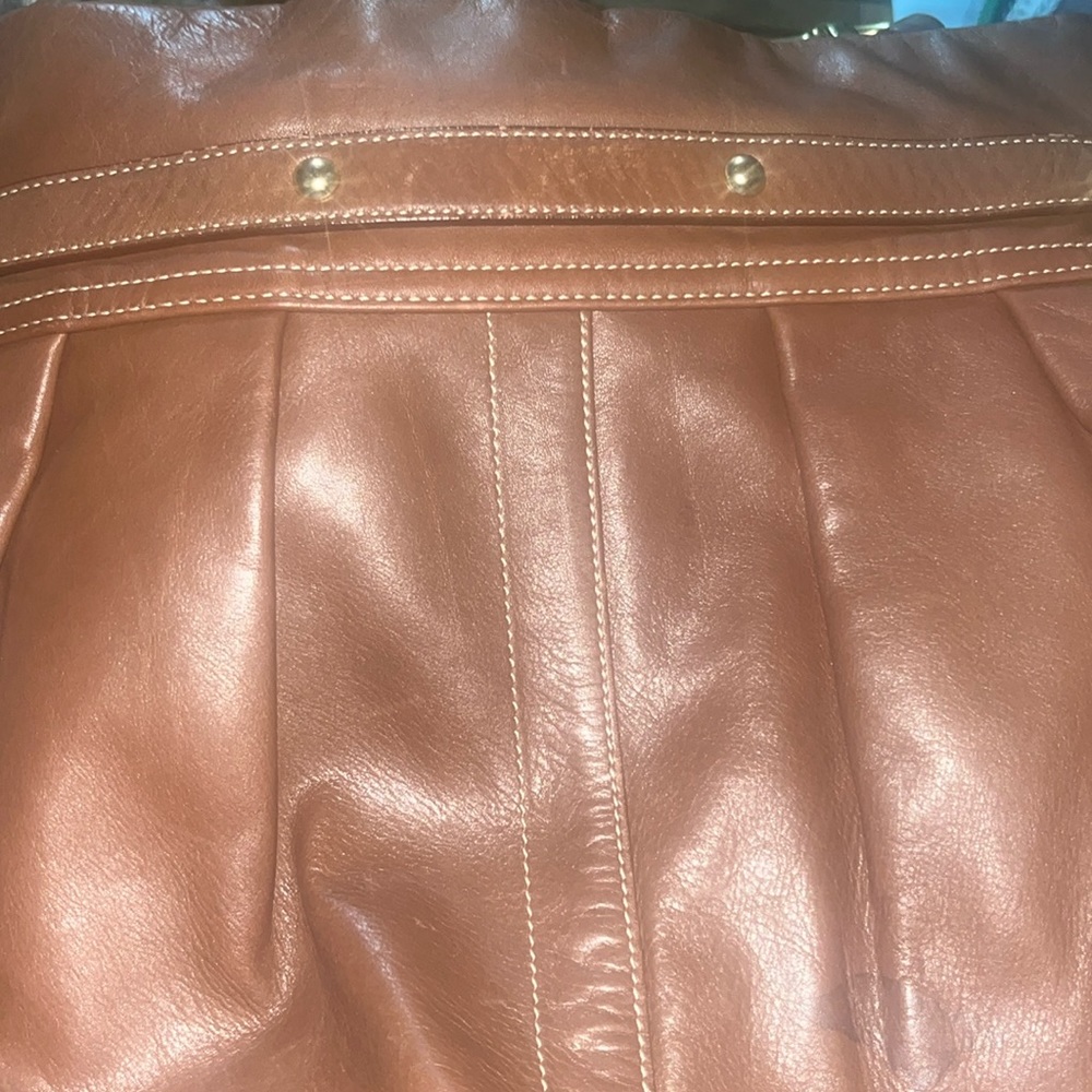 Coach leather bag